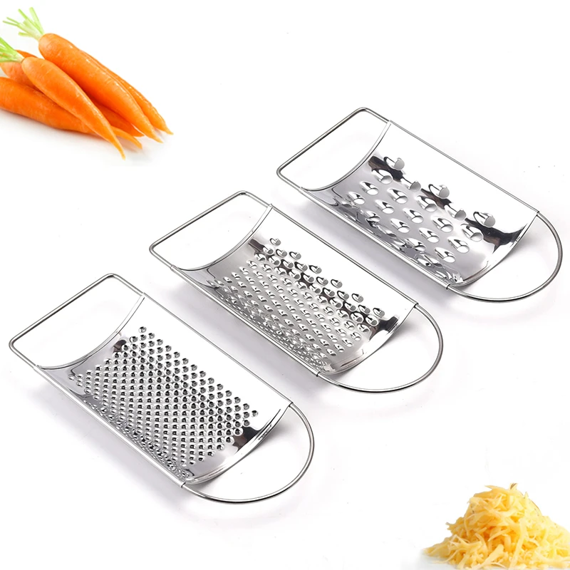 

Amazon Top Seller Stainless Steel Fruit Vegetable Tools Kitchen Grater Garlic Grater Vegetable Grater, White