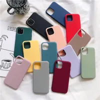 

Luxury Durable Slim Matte TPU Phone Case For iPhone XS Max XR 8 Plus,Soft Silicone Phone Cover For iPhone X to 11 Pro Max Case