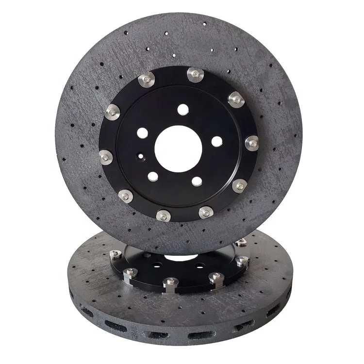 

356mm 95B615601D High Quality Carbon Ceramic Brake Disc For Macan Rear Wheel, Customizable