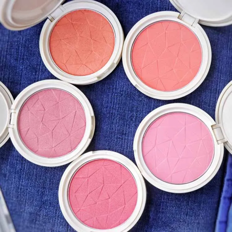 

MAYCHEER rouged cheek blush with puff single color blushing powder 8 colors matte makeup blusher make complexion better