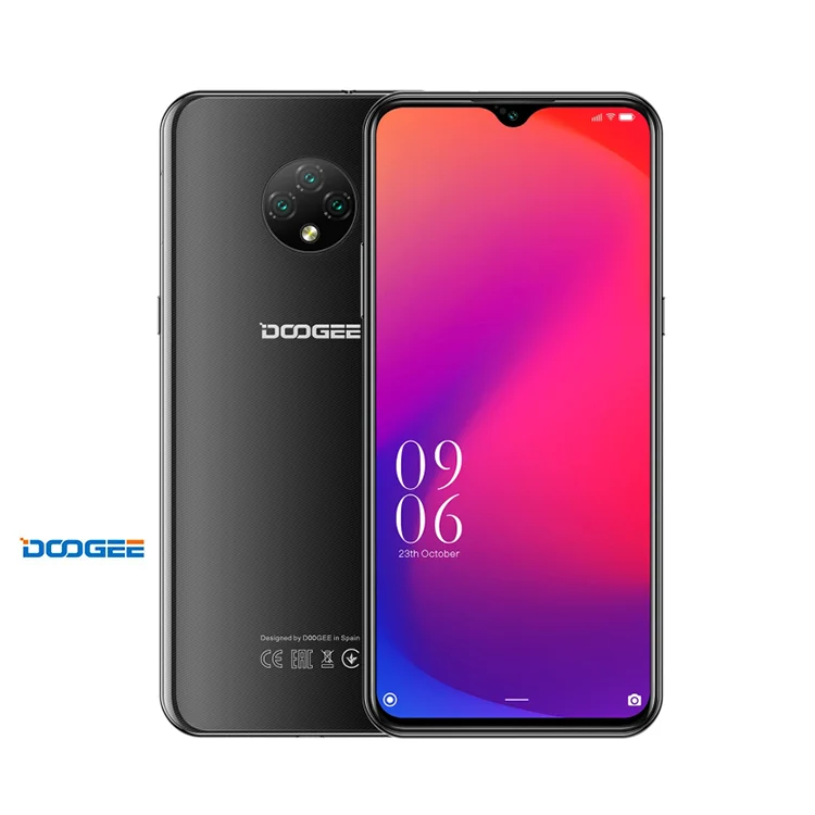 

Professional DOOGEE X95 Pro Telefone 4GB 32GB 6.52 inch celular Face ID Android 10 Mobile Phones Triple Back Cameras Smartphone