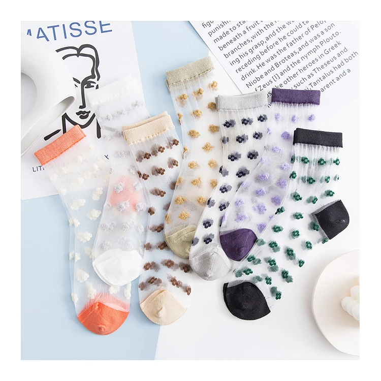

sxx265 Socks women's tube glass stockings, Picture display