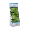 One Stop Custom Cardboard Product Hook Display Stand,Corrugated Carton Floor Display Rack,Paper Display Stand Shelf Unit