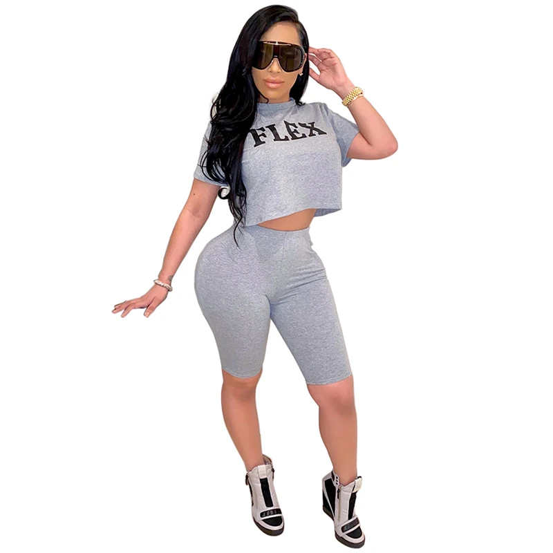 crop top and track pants set