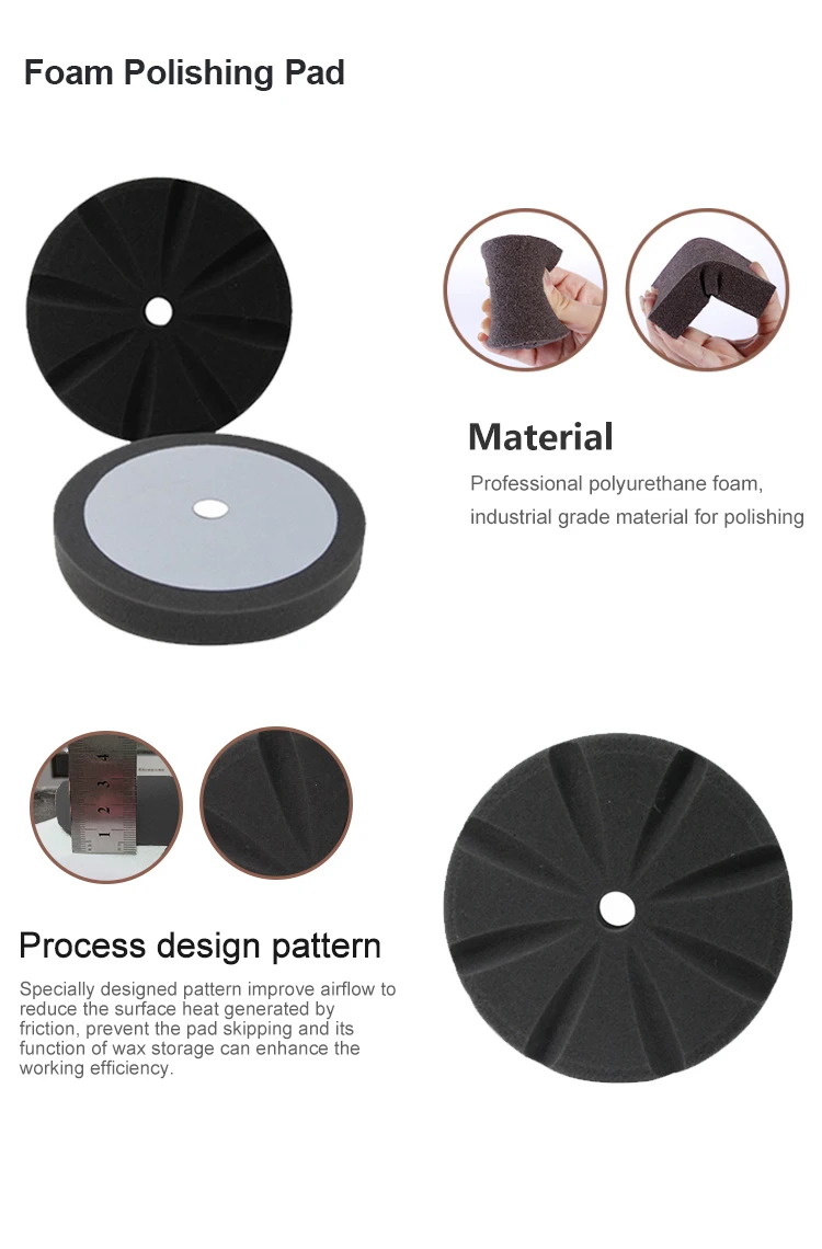 200mm car washing foam pad