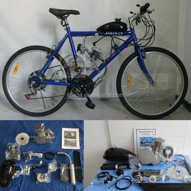 2 Stroke YD100 Cylinder Body & Piston & Gasket 50mmx40mm, Gas Motorized Bicycle