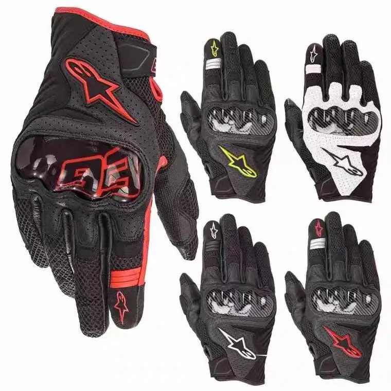 

Wildmx Winter Moto GP Motorcycle Riding Gloves Leather Racing Motocross Long Glove MTB MX Cross Windproof Touch Screen Luvas, Optional