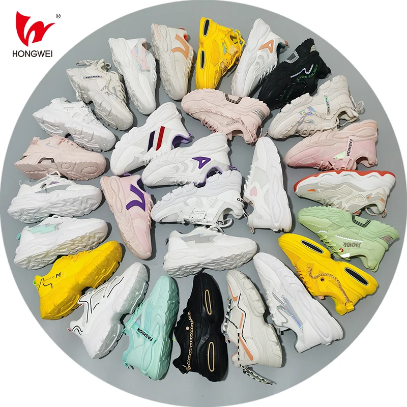 

2021 Hot sale Wholesale latest women sneakers high quality fashion platform sports shoes ladies stocks flats Running shoes, Mixed