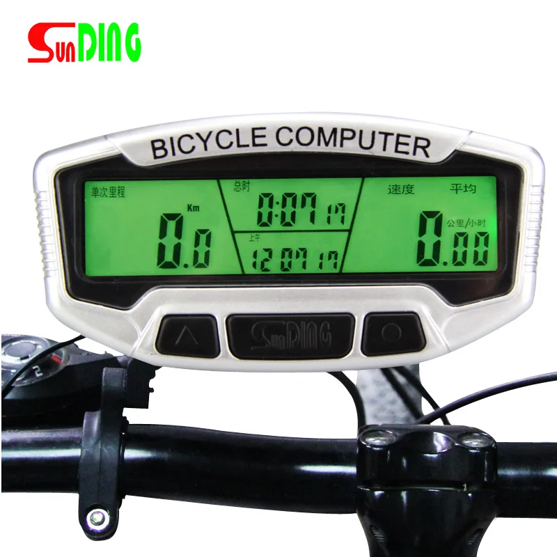 

Bicycle Double Control Code Table SD-558C Wireless Luminous Odom bicycle computer, Picture