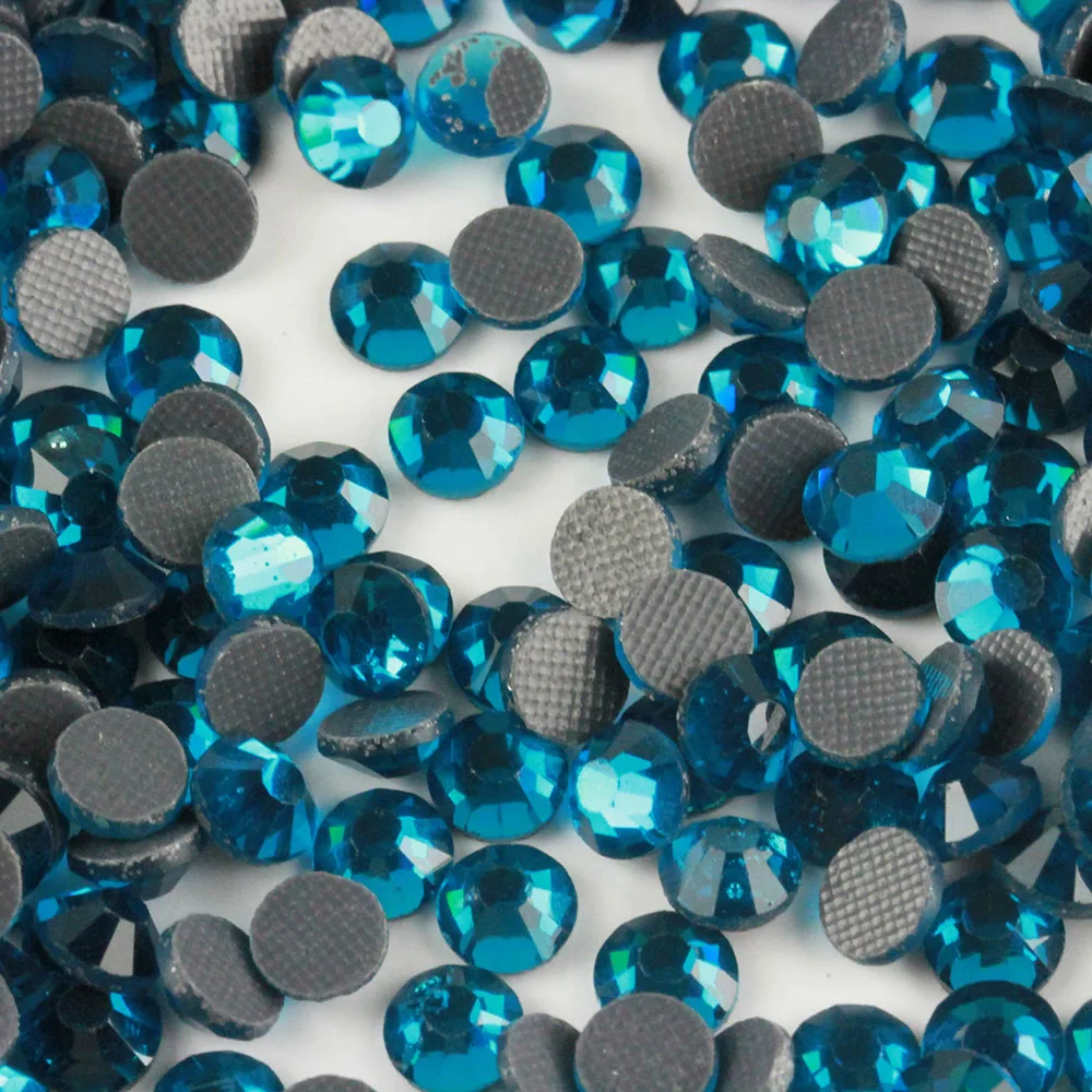 

Ss16 Blue Zircon Hotfix Rhinestone Crystal Hotfix Dmc Hot Fix Rhinestones