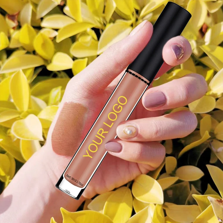 

Private Label Waterproof Long Lasting Vegan Nude Matte Liquid Lipstick Wholesale Custom Logo Mat Cosmetic Lip Stick Vendors
