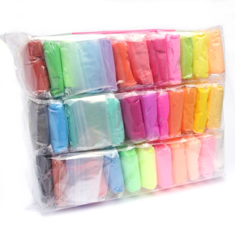 

36 Colors Popular Wholesale High Quality Soft Super Light Air Dry Clay