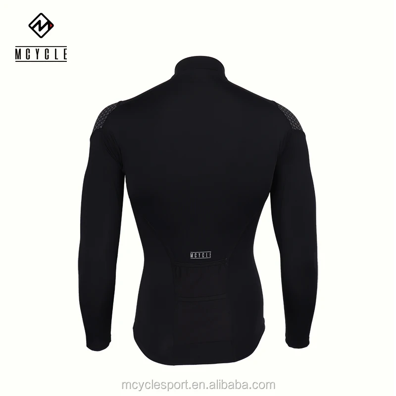 Custom Compression Thermal Fleece Long Sleeve Man Cycling Jersey Mtb