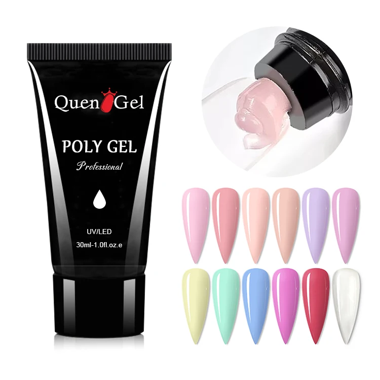 

Acrylic Polish Uv Phototherapy Nail Extension Gairriy Soft Pink Poly Nail Poly Gel 30ml, 2000 colors