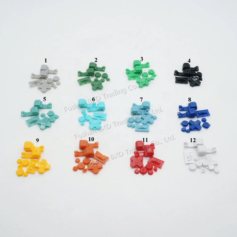 

26Colors Colorful Full Set Button for GBA SP Plastic Button for Gameboy Advance SP Buttons Key for GBASP