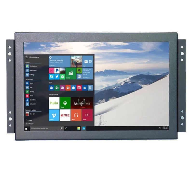 

1920*1200 high resolution 10.1 inch open frame multi touch screen lcd monitor