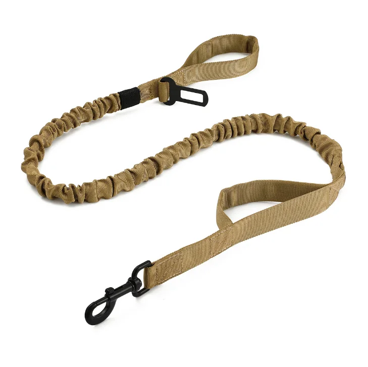 

Strong Nylon Pet Leash 120 cm Elastic Dog Leash With Metal Head To Link Harness Leash, Black/grey/pink/red...