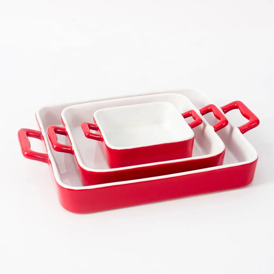 Factory Custom Microwave Safe Stoneware Bread Cake Spaghetti Bakery