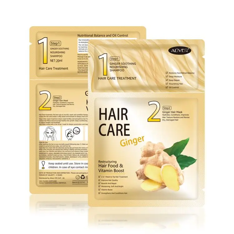 

Hot sale ginger hair care treatment moisturizing repair hair mask