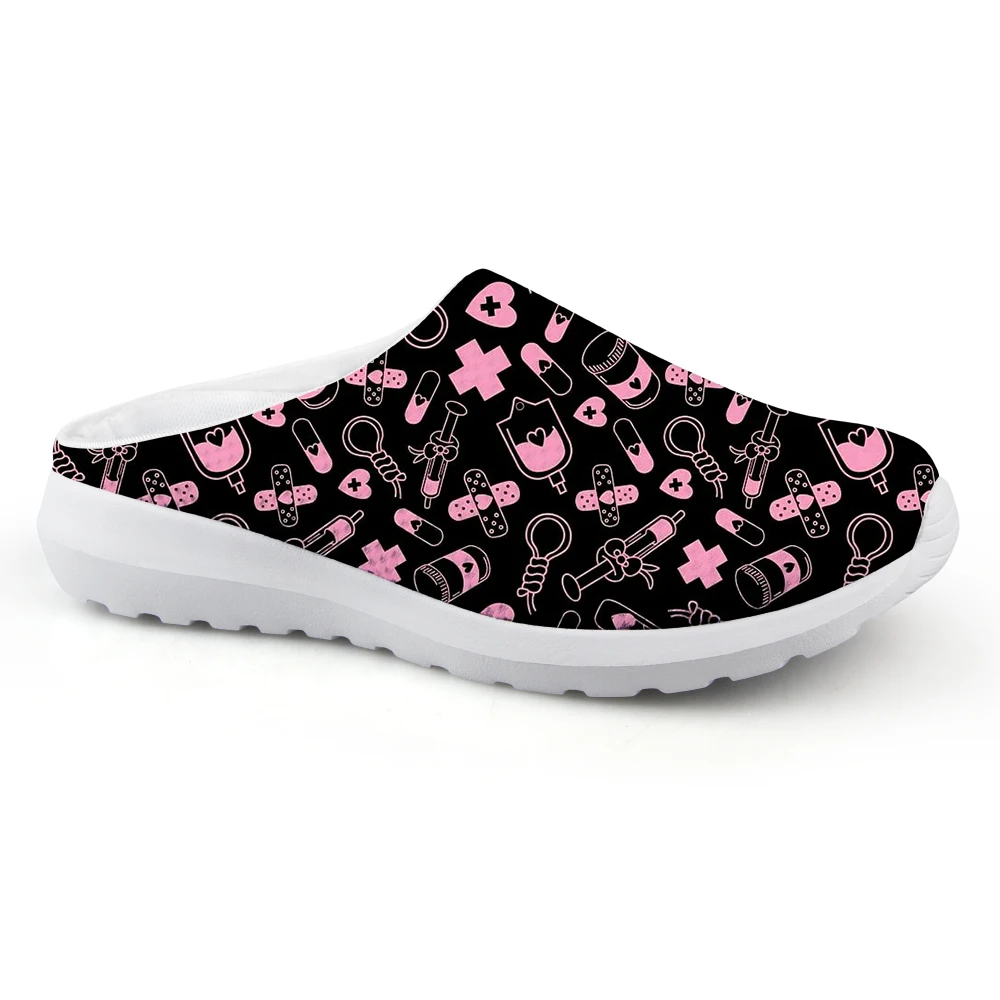 

Nursing Medical Stuff Tools Printing Custom Clogs Anti Slip Comfortable Women's Clogs Drop Shipping Breathable Garden Clogs, Colorful