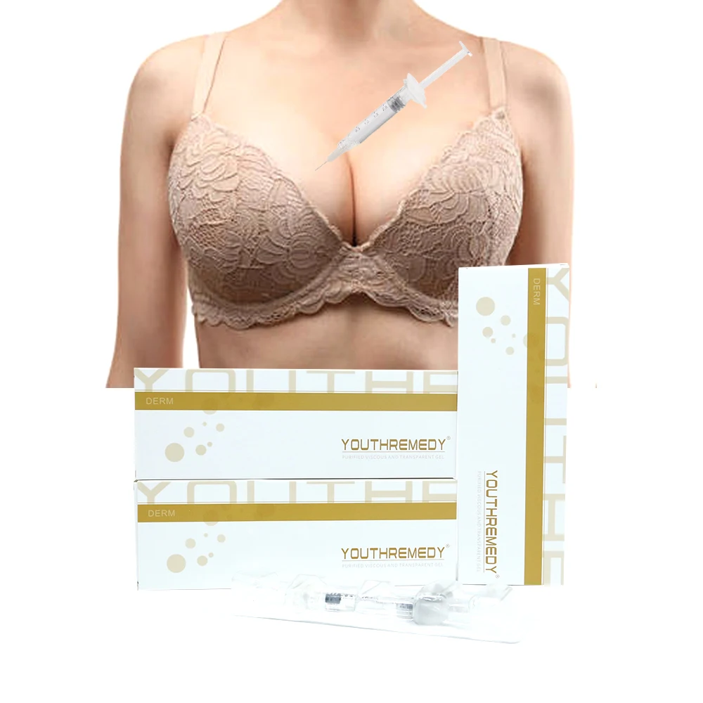 

10ml CE approved Cross Linked Plastic Surgery breast buttocks Injection Injectable Dermal Filler For breast buttocks enlargement