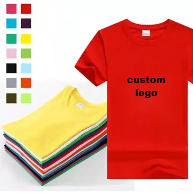 

Ao thun nu custom logo unisex summer shirt blank breath tee shirts bulk Ready to ship shirt labels custom, Black/grey/yellow/red/blue/green/pink/white