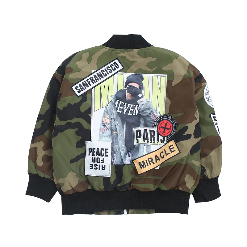 Spring and autumn coats for boys Korean version of spring and autumn jackets for kids