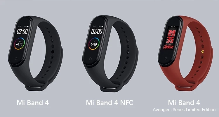 mi smart band 4 avengers