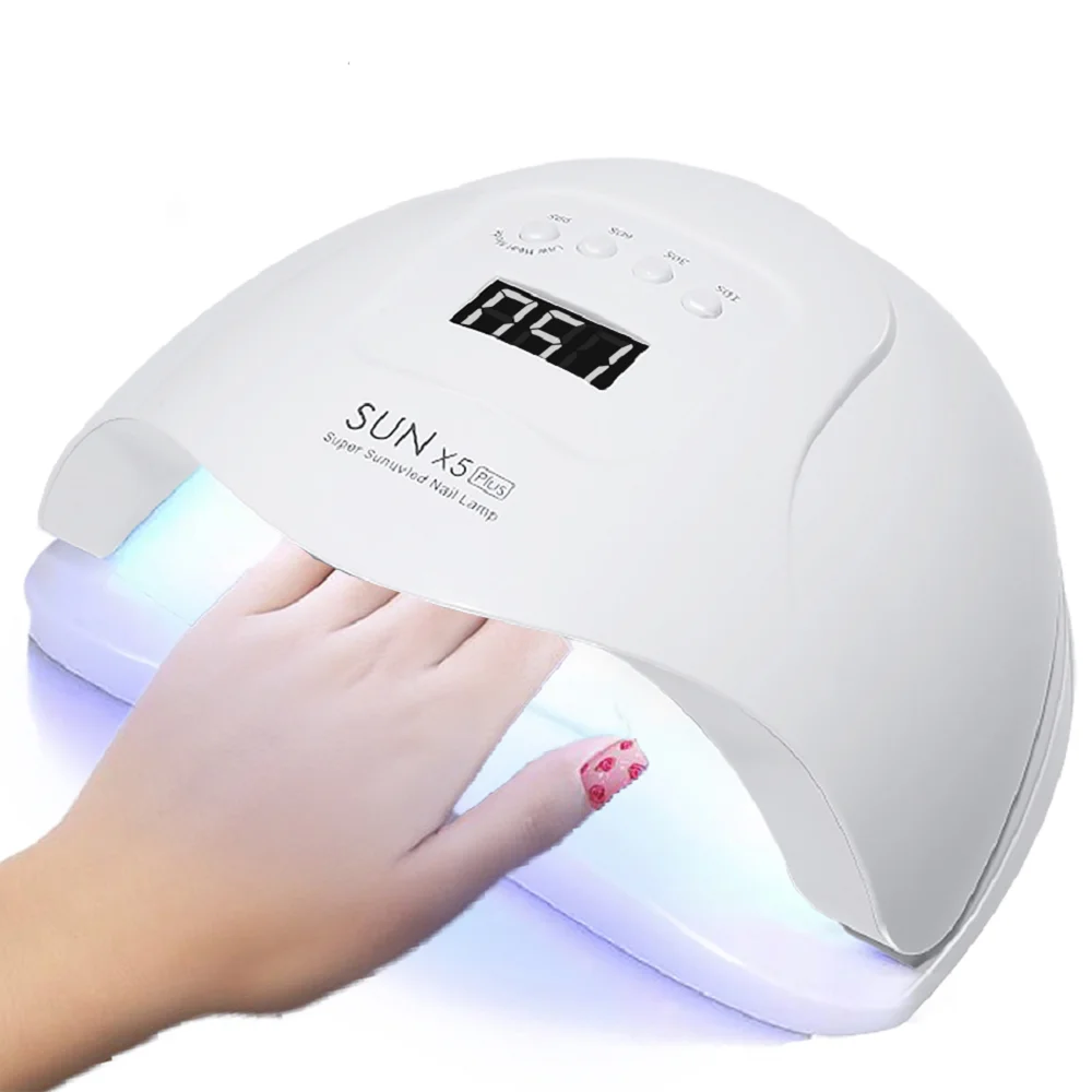 

Hot Sale Portable Home Use Gel Varnish Dryer 36 LEDS Lamp Nail Art Tools Dryer Machine Sun X5 Plus UV LED Lamp For Nails, White