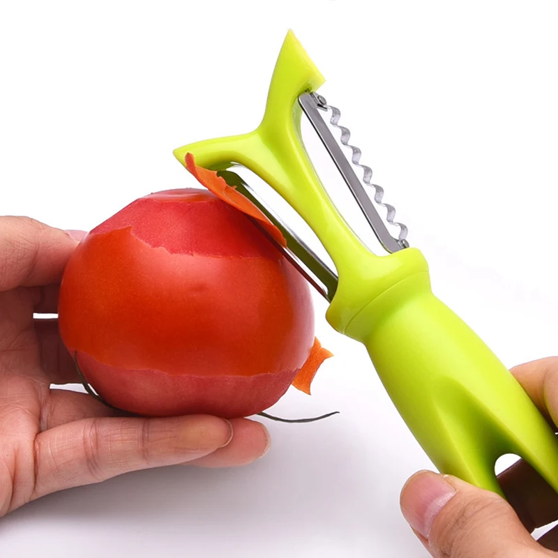 

Apple Multifunction 2 In 1 Pp Grater Cuisine Accessories Ginger Vegetable Potato Cucumber Stainless Steel Peeler