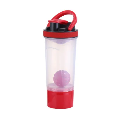 

Mikenda BPA-free big capacity plastic sports kettle protein shaker bottle with shaker ball