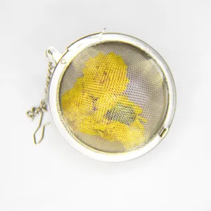 Image of Stainless steel filter tea ball infuser strainer