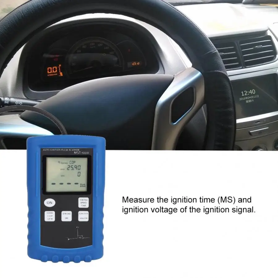 automobile Ignition signal tester MST-1000 with spark plug tester bundle selling 