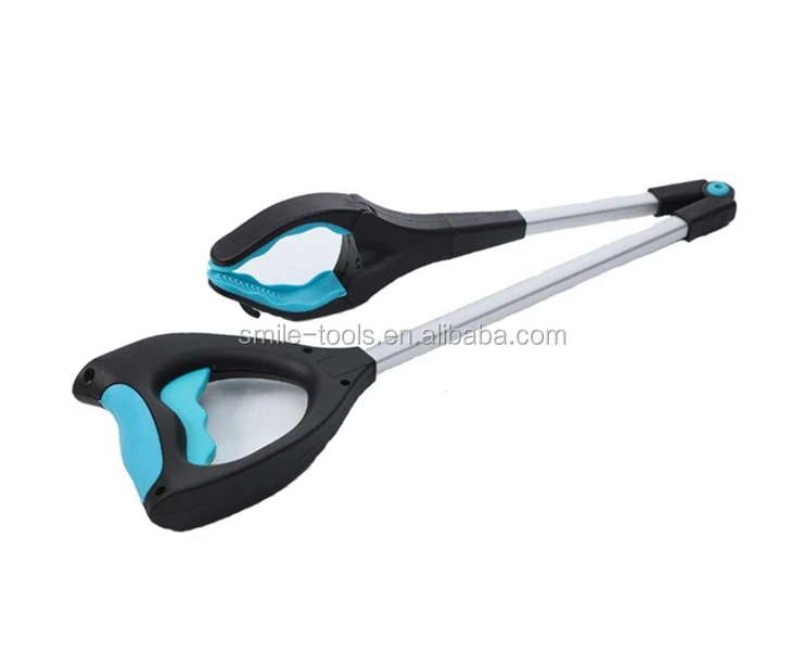 33 Inches Folding Reacher Grabber Pick Up Tool with Led
