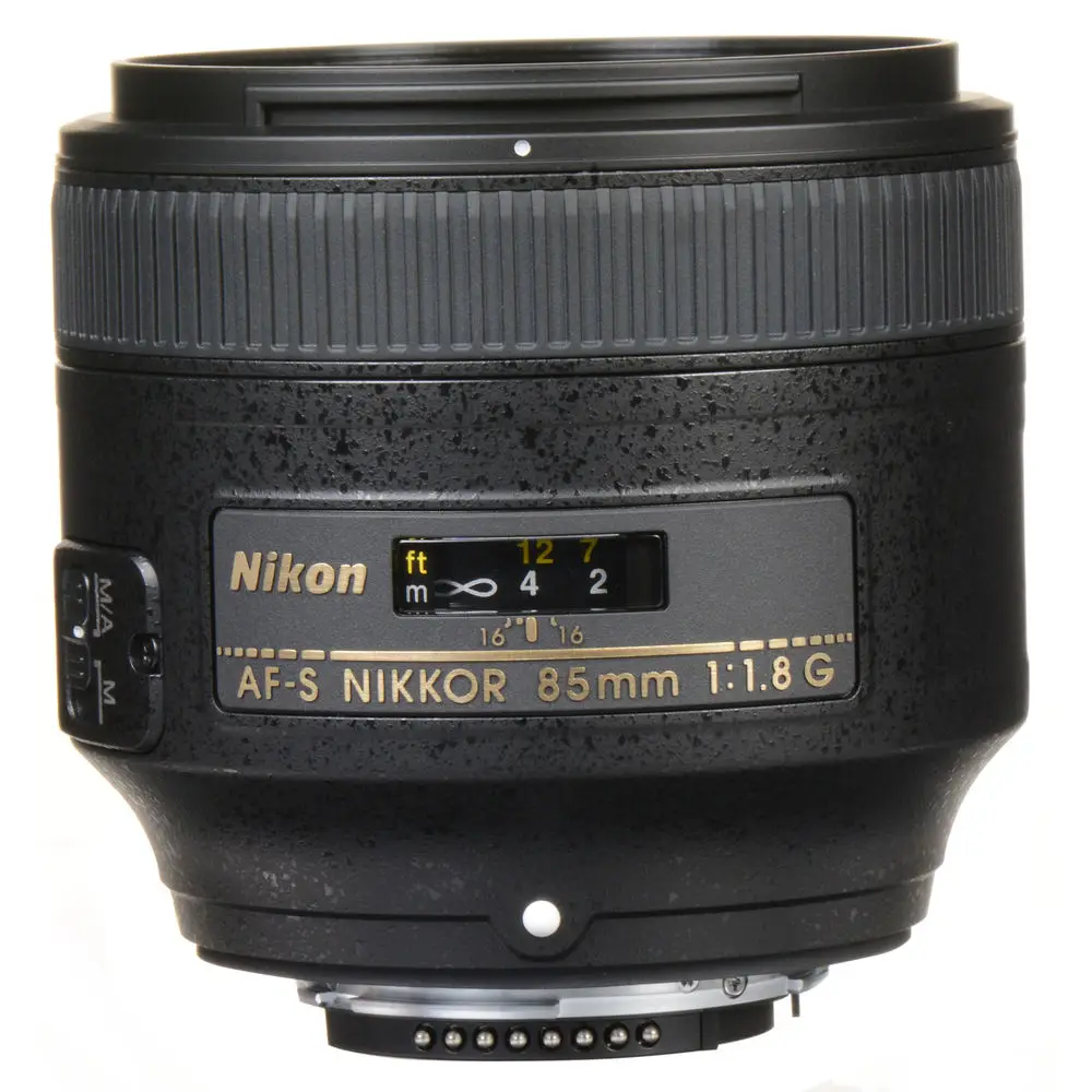 

Nikon AF S NIKKOR 85mm f/1.8G Fixed Lens with Auto Focus for Nikon DSLR Cameras, Black