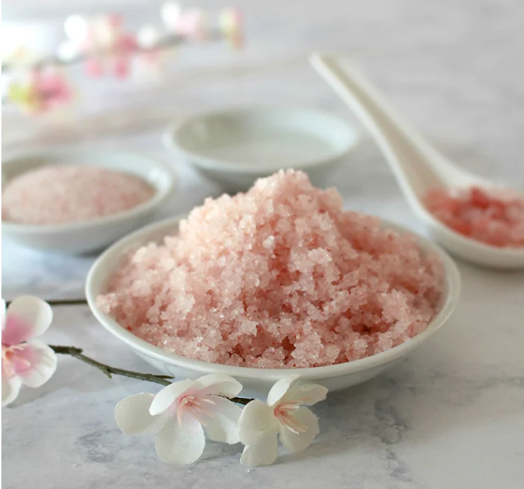 

Hot Selling Himalayan Salt Scrub Natural Body Sugar Scrub Exfoliate Skin Whitening Body Scrub