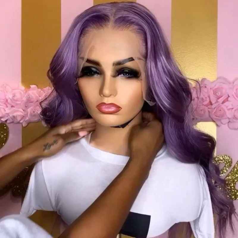 

Body Wave 13*4 Lace Front Wig 150% Density Transparent Lace Front Wig Easy To Wear For White Woman