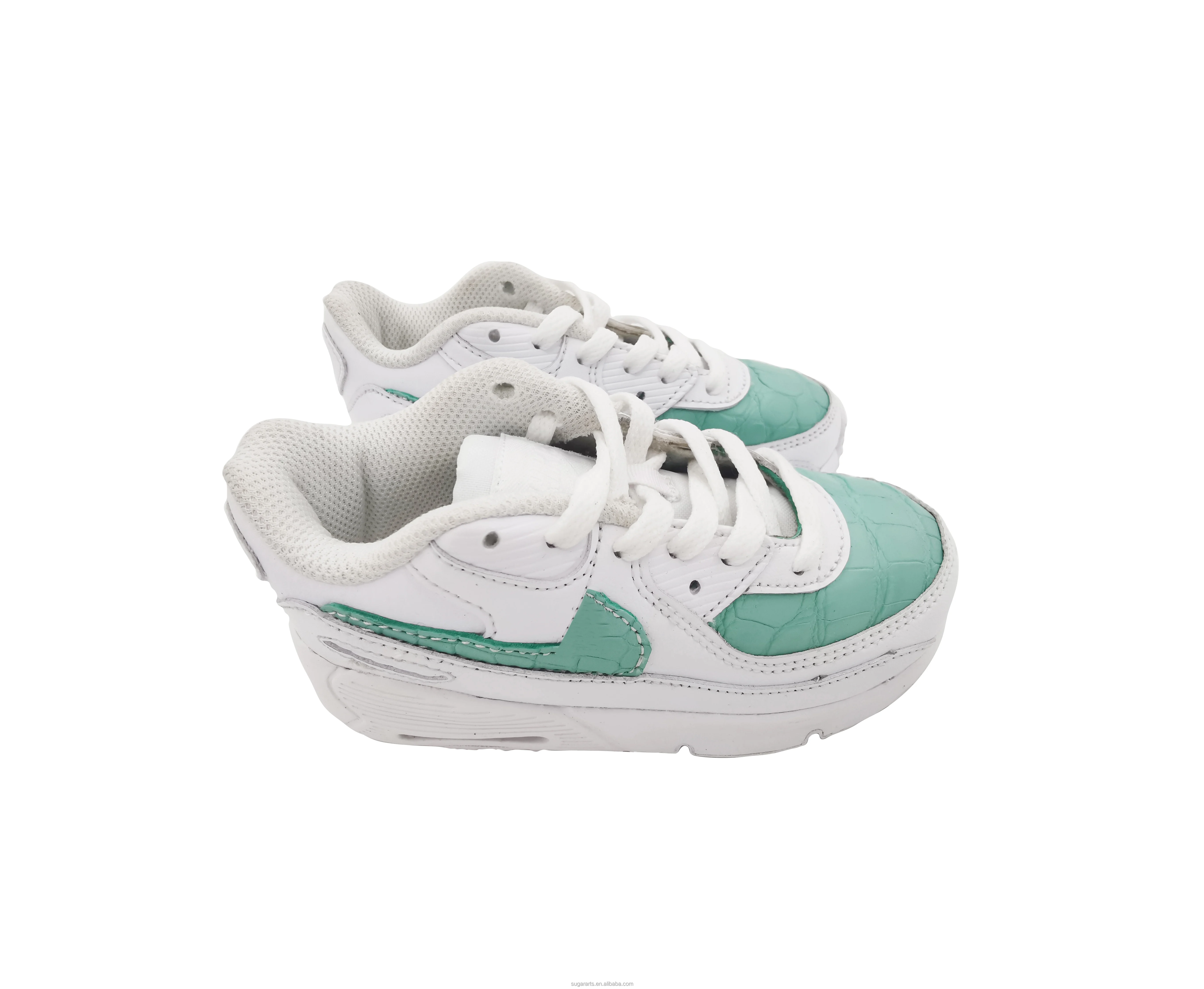 

The new fashion breathable children casual shoes green sports shoes for children crocodile embossed leather series sneakers, Customized color