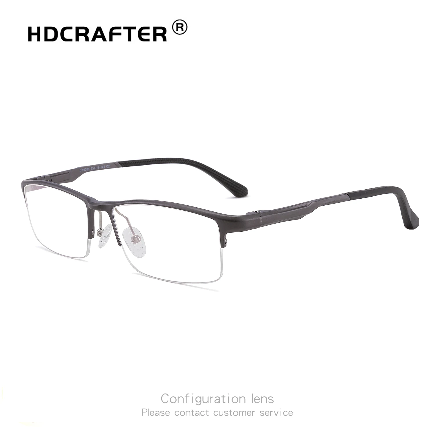 

New Alloy Business Men glasses Frame for men oversize square shades classic optical glasses metal eyeglasses prescription CE