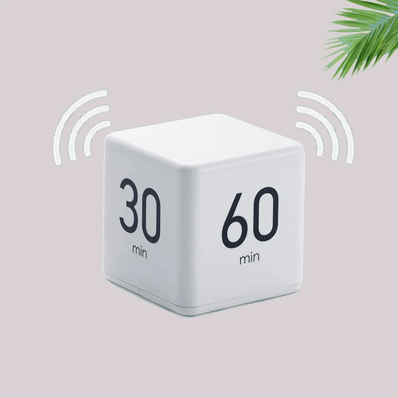 

Easy Use Portable Kids Cube Mini Countdown Study Timer