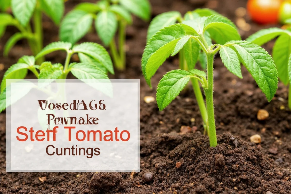 how to plant tomato cuttings