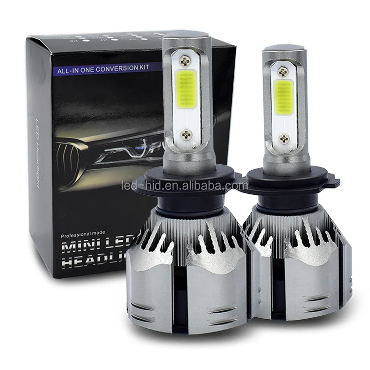 High quality lighting system COB H7 72W universal vehicle driving lamp front fog bulb R11 led headlight kit for offroad