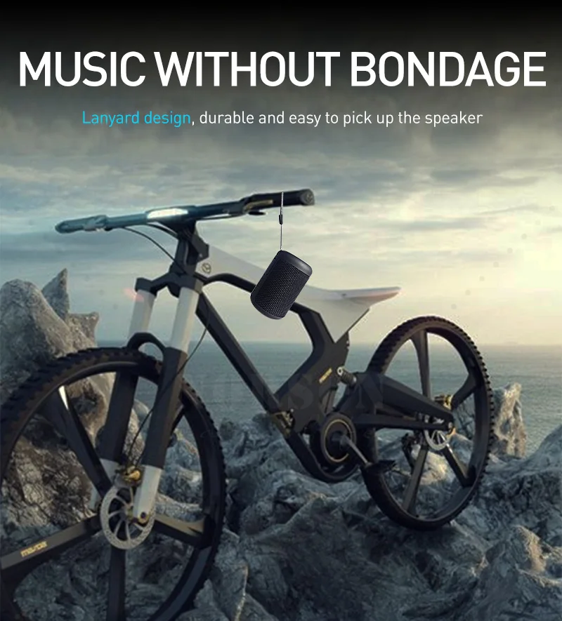 Outdoor Bluetooth 5.0 Mini Speaker Loud Sound Music Portable Wireless Bluetooth Speaker - ANKUX.COM