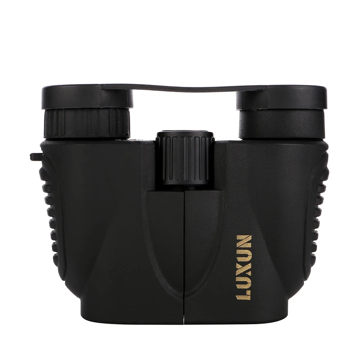 

LUXUN 10X22 black compact binoculars long range hd mini pocket telescope binoculars for hiking camping