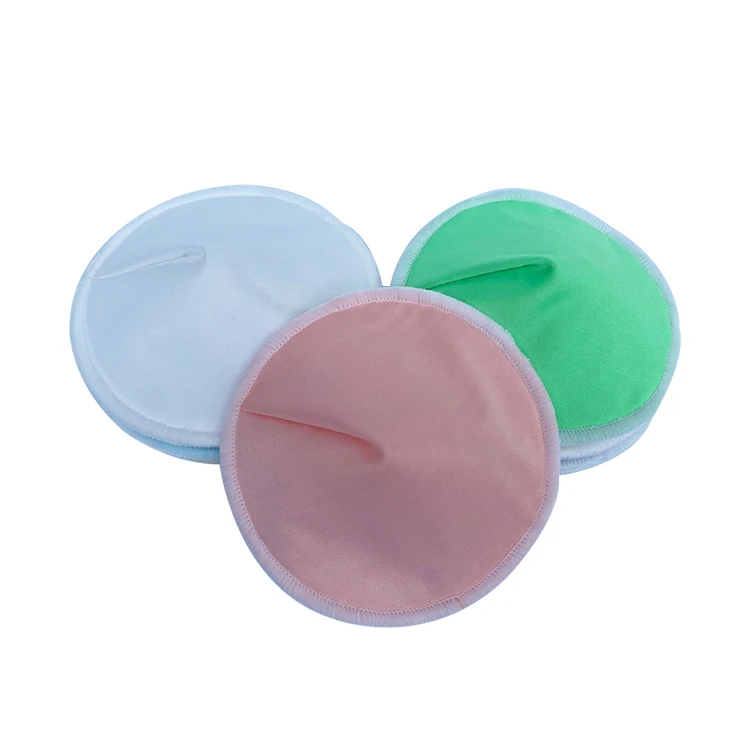 

Leak-proof Organic Reusable Microfiber Nursing Pads Super Absorbent Washable Breast Nursing Breast Pads