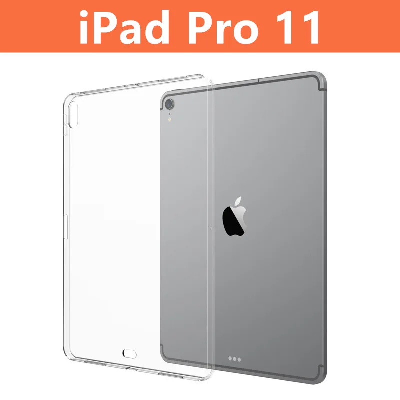 China Factory 2020 hot sale 9.7 inch Cover Clear silicone case for ipad 10.2 soft tablet case