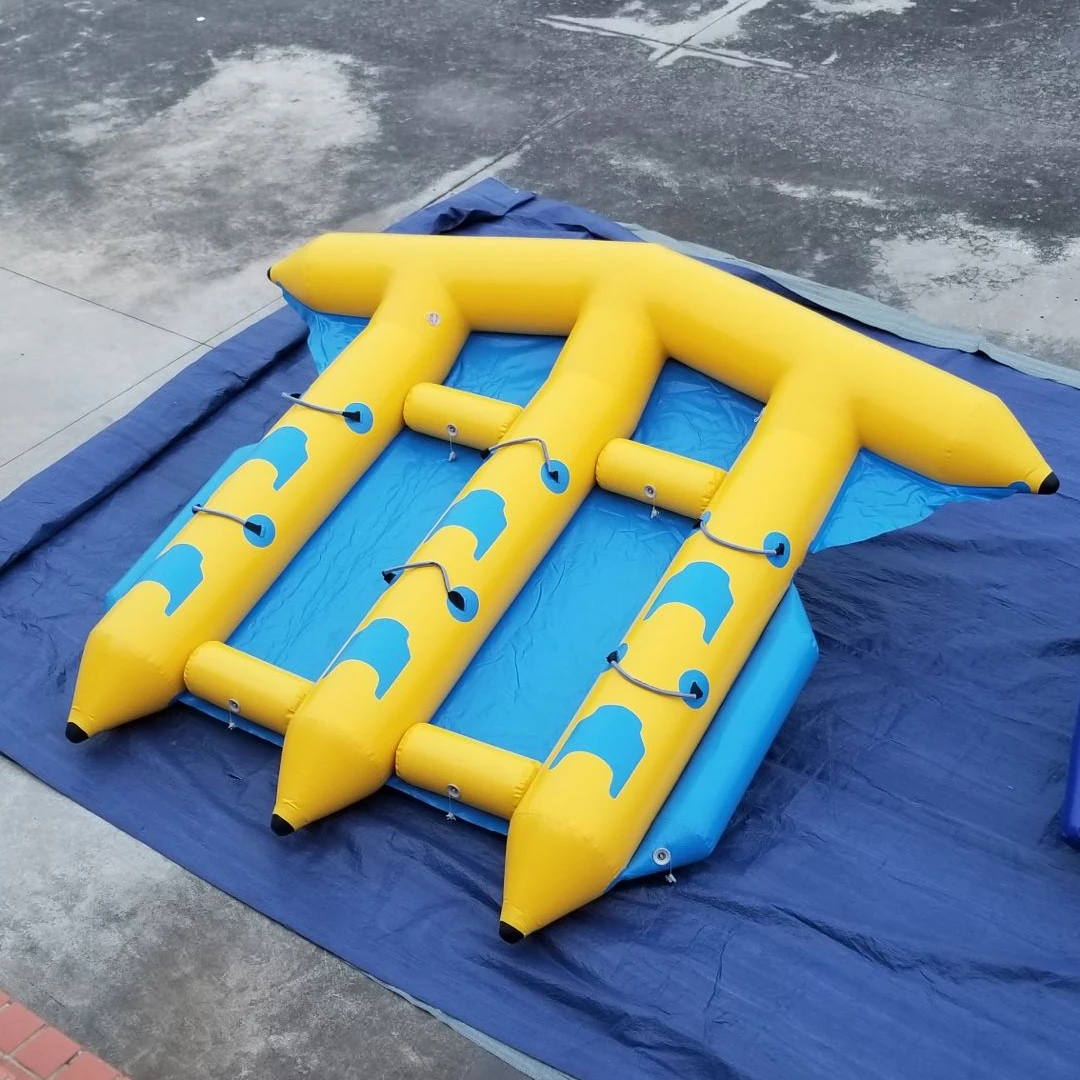 

Best Sale High Quality Water Sport Inflatable Sea Banana Boa Inflatable Flying Fish, Customized