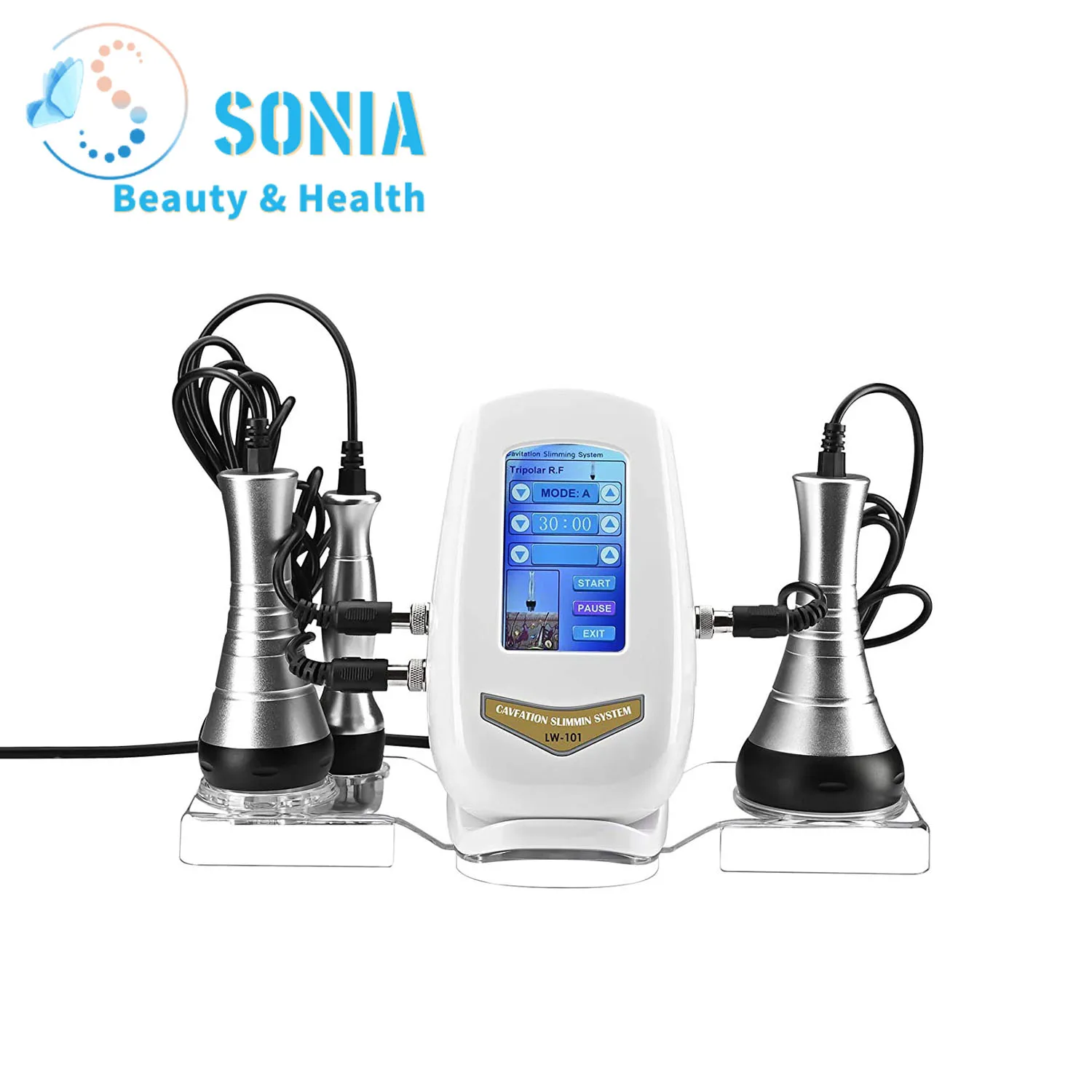 

Guangzhou Sonia LW-101 Mini Portable 40k Cavitation 3 In 1 RF Radio Frequency Fat Loss Cellulite Removal Body Slimming Machine