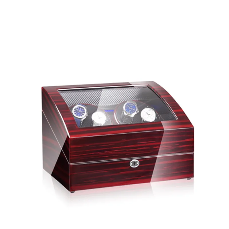 

Wooden Luxury Watch Box with Led Watch Winder Watch Box, Multiple