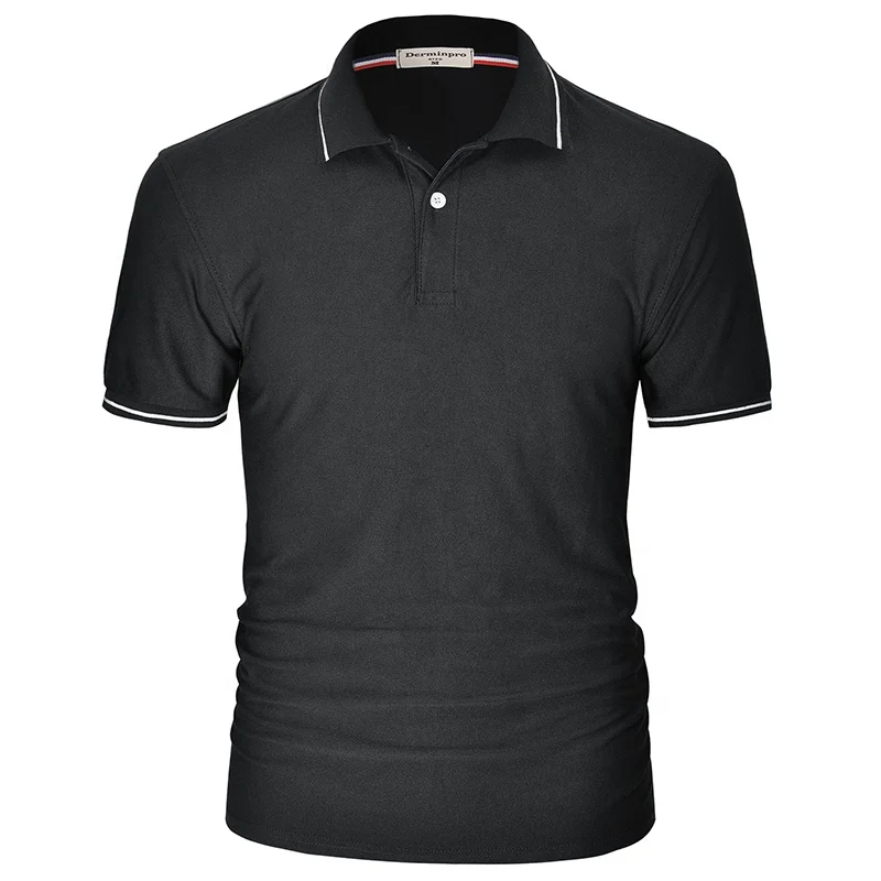

Low MOQ anti-shrink custom logo printed OEM color plus sizes breathable golf sport men polo t shirt, Customzied color